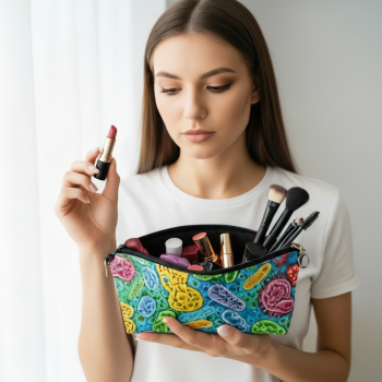 تمیز کردن کیف لوازم آرایش و ضدعفونی لوازم آرایشی